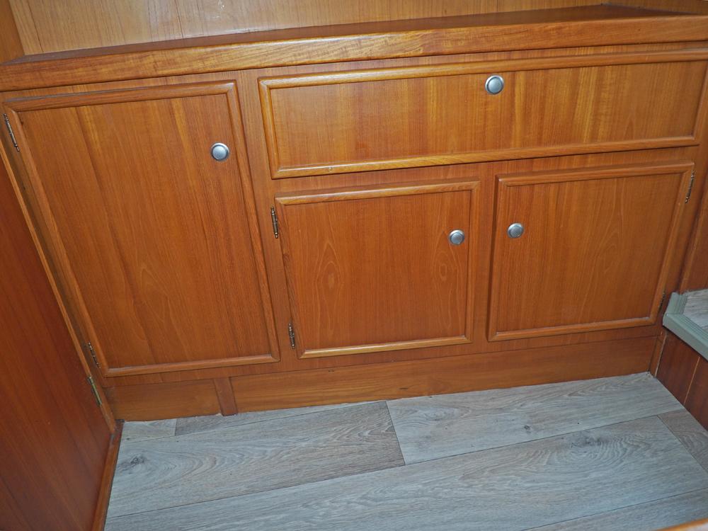 Achterkajuit, Accommodatie